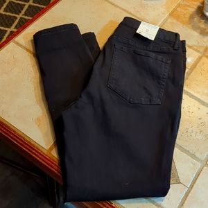 True Craft High Rise Skinny Jeans Black 12